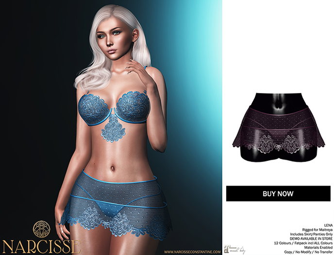 -Narcisse- ADD Lena Skirt - Royalty