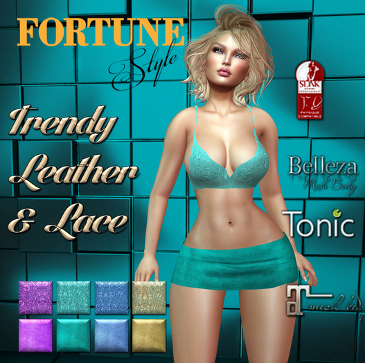 Fortune Trendy Leather & Lace