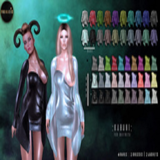 *PROMAGIC* Kahani- Dress-Leather Black -RARE