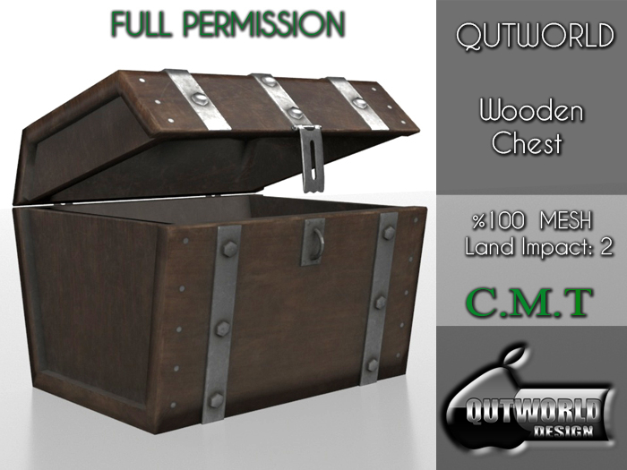.::QUTWORLD Wooden Chest::.FP Unpack (ADD)