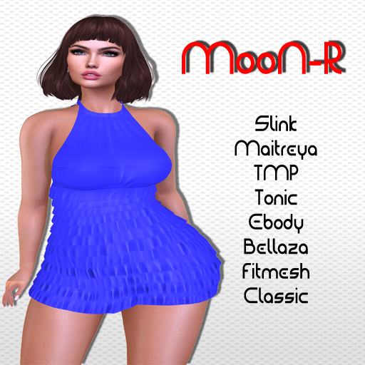 MooN-R Cleom Mini Dress Mavia