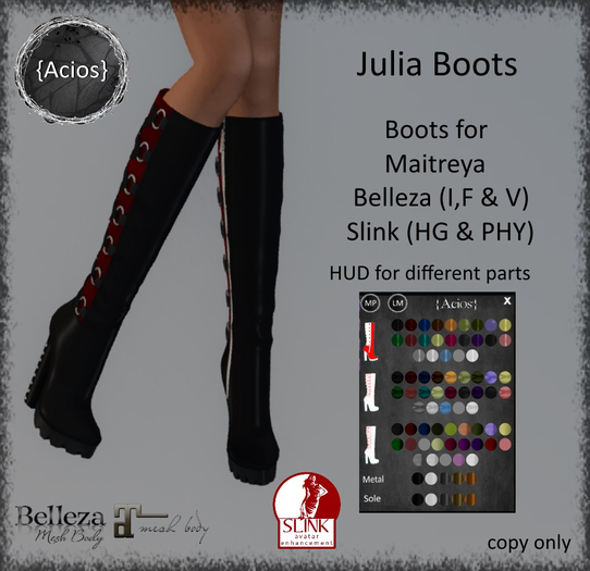 {Acios} Julia Boots