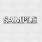 Zoy Texture [ Modern Brick wall ] - Seamless - White