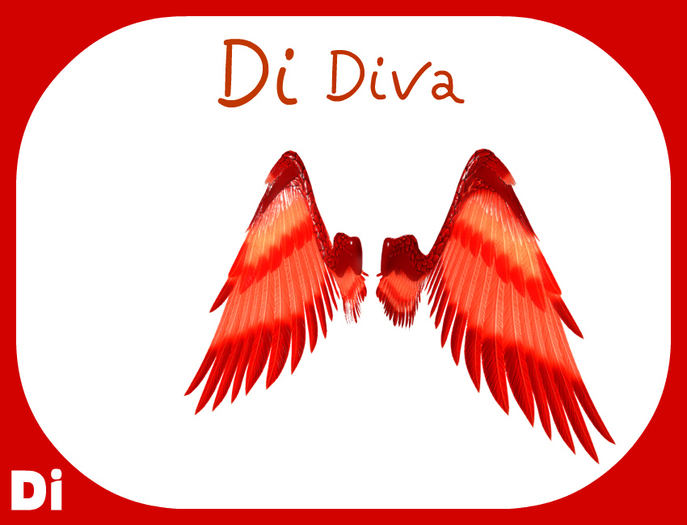 DiDiva - Mod wing - JOMO Griffin Female - red angel