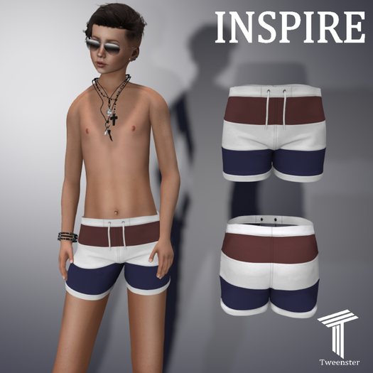 INSPIRE Boy's Swim Shorts [Tweenster]
