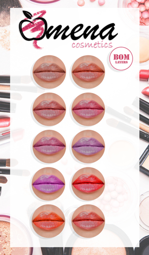 [OC] Omena Cosmetics Nora Lips - BoM