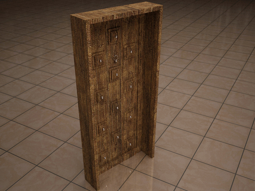 antique door
