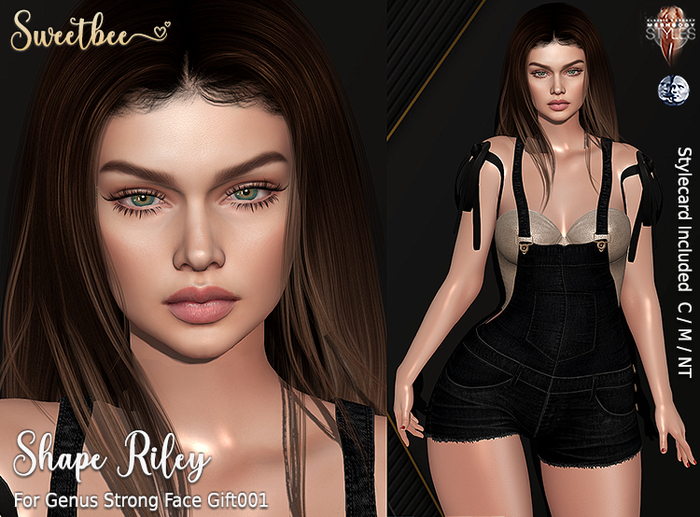 [Sweetbee] - Shape Riley (Genus Strong Face Gift001)