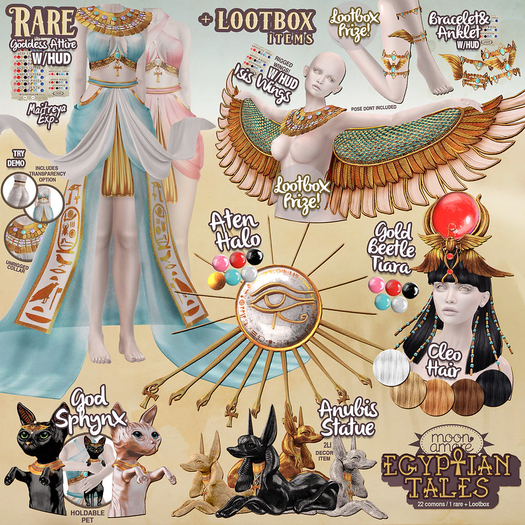 :MoonAmore: EgyptianTales/ FATPACK