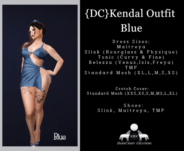 {DC}Kendal Outfit Blue