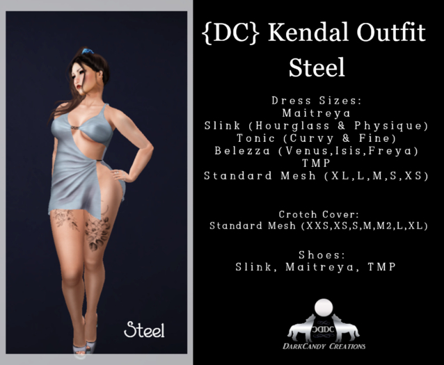 {DC}Kendal Outfit Steel