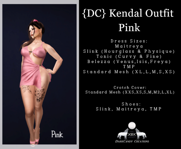 {DC}Kendal Outfit BabyPink