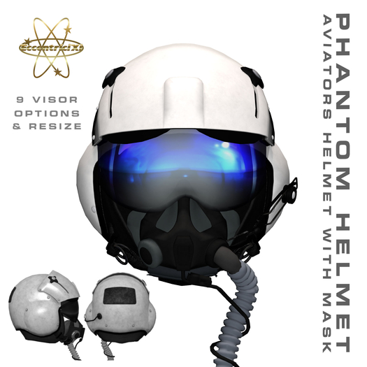 ~EXi~ Helmet Phantom White Boxed