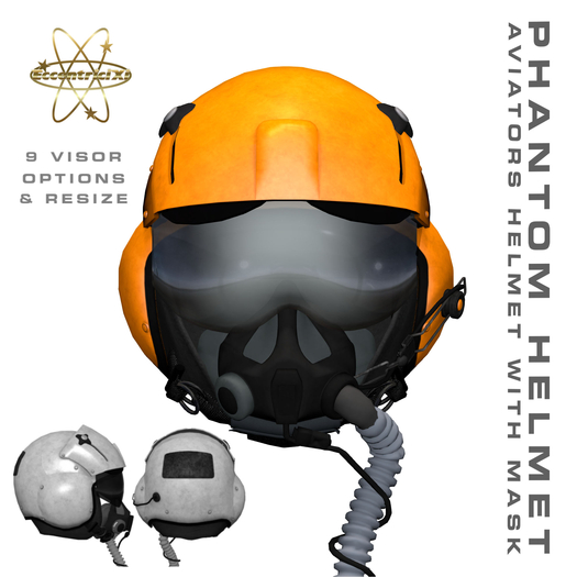 ~EXi~ Helmet Phantom Orange Boxed