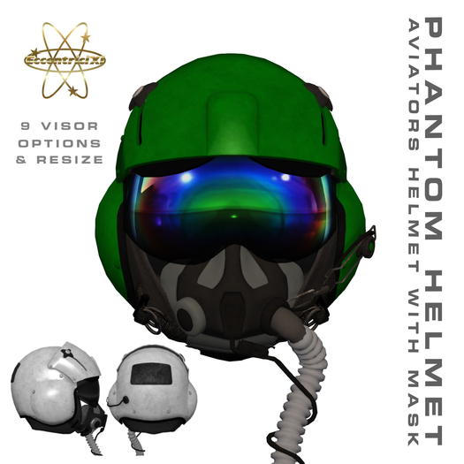 ~EXi~ Helmet Phantom Green Boxed