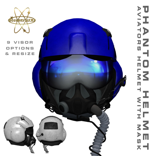 ~EXi~ Helmet Phantom Blue Boxed