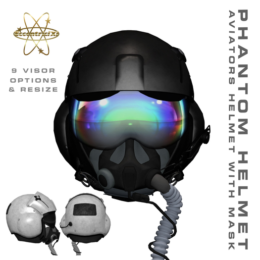 ~EXi~ Helmet Phantom Black Boxed