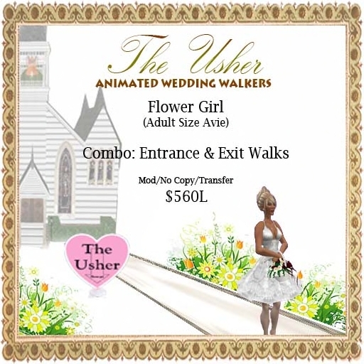 Flower Girl Adult Wedding Walk (Entrance AND Exit Walk)