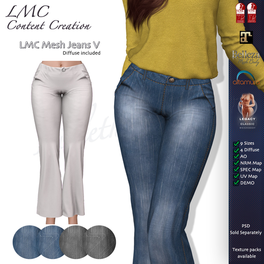 LMC Mesh - Jeans V - DEMO
