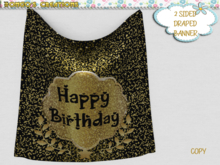 BMC667 - HAPPY BIRTHDAY - BANNER.