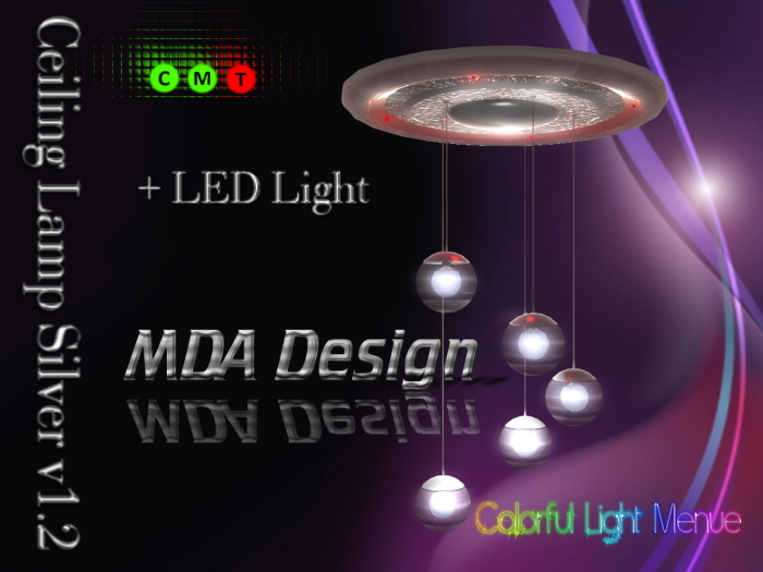 MDA - Ceiling Lamp Silver v1.0