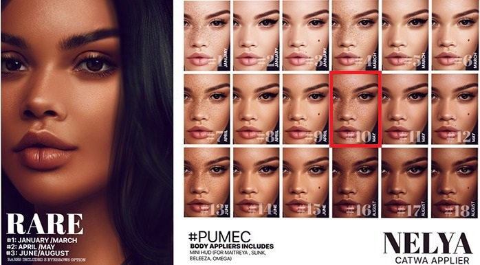 #10  [PUMEC]  -  NELYA  - MAY --- CATWA app.