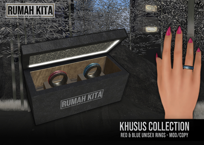 Rumah Kita - Khusus Collection - Blue & Red
