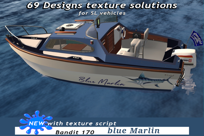 Applier script Bandit 170  "Blue Marlin"