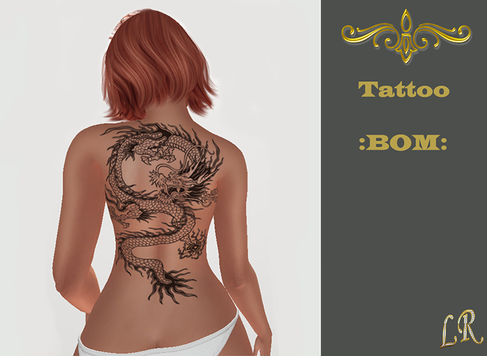 -=L R=- Tattoo :BOM: Tattoo dragon 