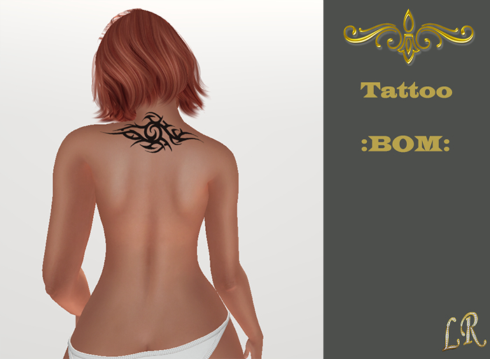 -=L R=- Tattoo :BOM: Tattoo neck pattern