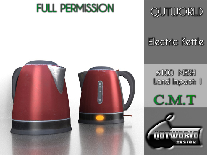 .::QUTWORLD Electric Kettle::.FP Unpack (ADD)