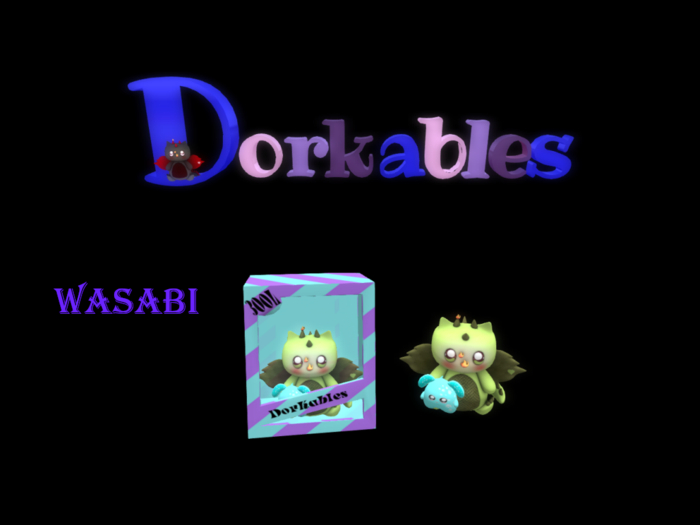 Dorkables: Wasabi packaged