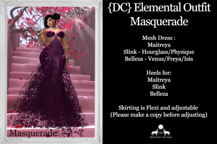 {DC}Masquerade Elemental vF (Wear/Add)