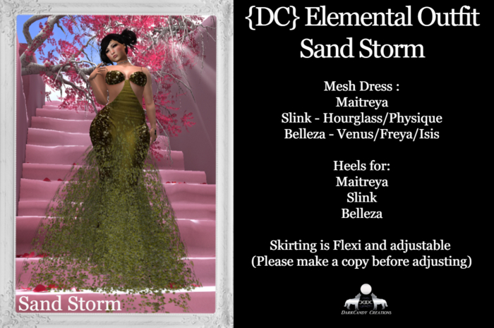 {DC}Sand Storm Elemental vF (Wear/Add)