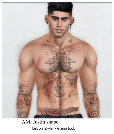 AM. - Justin shape