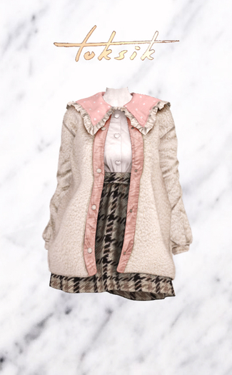 toksik - Docile Outfit (Cream)
