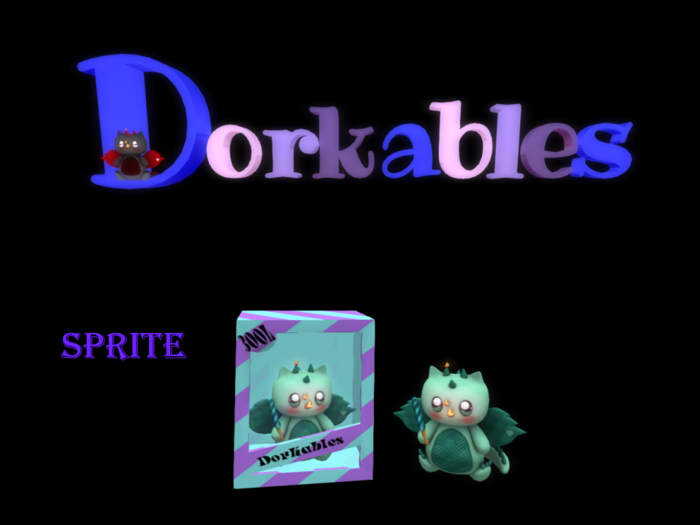 Dorkables: Sprite packaged