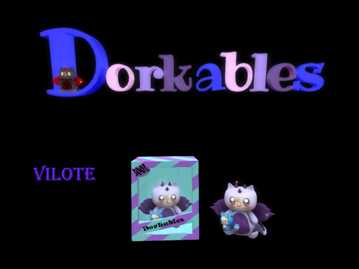 Dorkables: Vilote Packaged