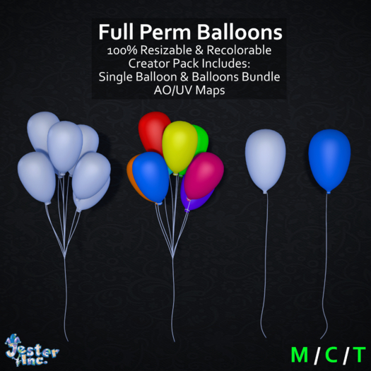 [Jester Inc.] Full Perm Balloons!