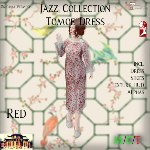 ~CdE~ Jazz Tomoe RED Dress