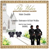 Wedding Walk For Two Groomsmen (Entrance AND Exit Walk)