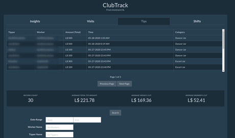 Second Life Marketplace - [ii] ClubTrack Demo