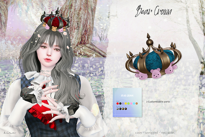 Kiru - Bear Crown (Blue)