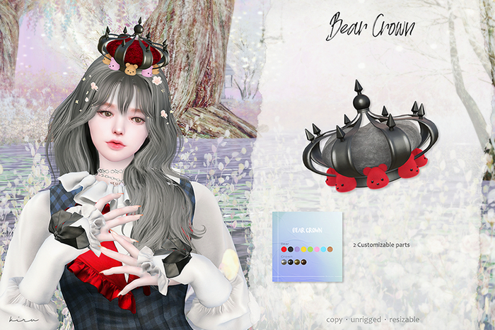 Kiru - Bear Crown (Gray)