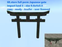 SR.store full perm Japanese gate