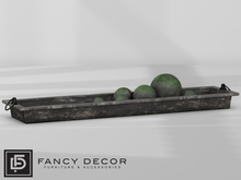 Fancy Decor: Thomas Trough with Stones