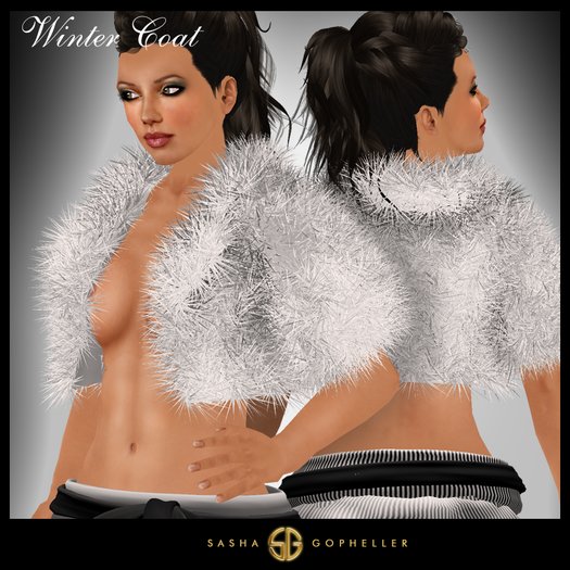 -SG- Winter Coat White