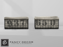 Fancy Decor: Thomas Baskets