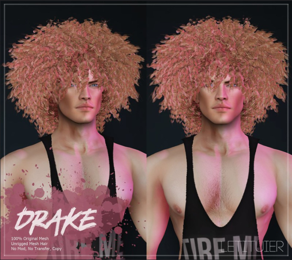{Letituier} Drake Hair - Fatpack