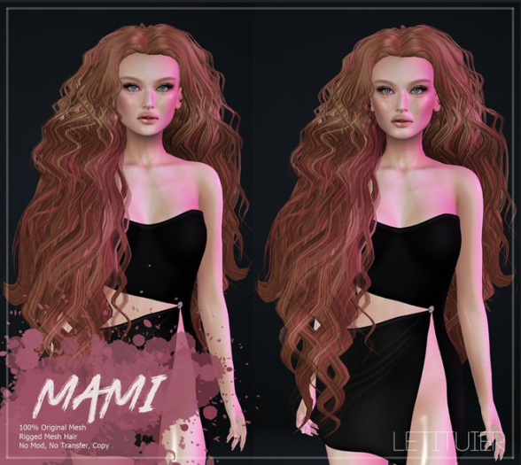 {Letituier} Mami Hair - Fatpack